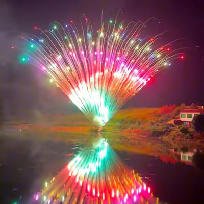 Liuyang Mandarin Fogos de artifício Fogos de artifício 150 tiros Big Cake Fogos de artifício 1.3g Un0335 Profissional