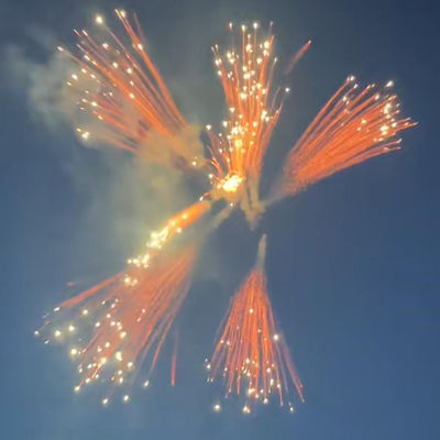 Quartos de futebol de alta qualidade Liuyang Ponytail de prata 2024 Fábrica chinesa de fogos de artifício e fogos de artifício