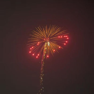 Mandarim Profissional 1.3g Fogos de artifício Fogos de artilharia Salto Concha Concha de 4 polegadas Display Conchas Fogos de artifício