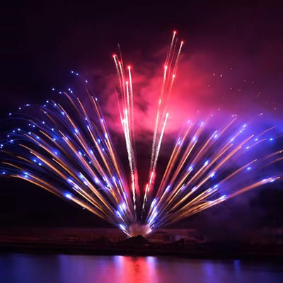 Fábrica chinesa de pirotecnia por atacado Fogos de artifício de exibição profissional 1.3g Fogos de artifício de bolo 2024