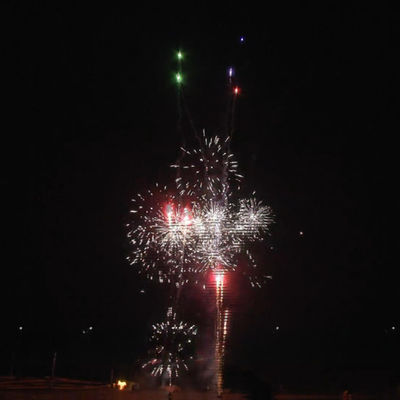 Pequeno-almoço chinês pirotécnico 49 tiros de consumo de plástico torta de tubo fogos de artifício para o Feliz Natal e Ano Novo fogos de artifício