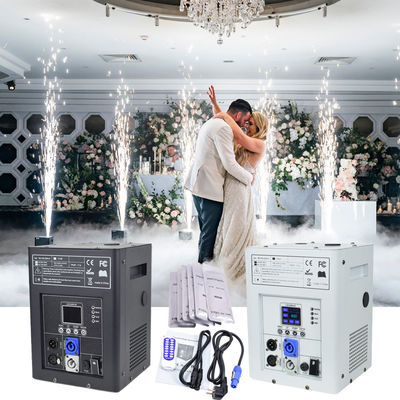 750W Wireless DMX Controle Frio Pyro Sparkler Fogos de Artifício Fonte de Máquina Para DJ Estágio Festa de Casamento Máquina Frio Spark