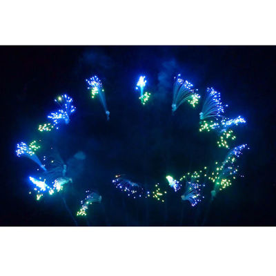 Forma redonda 500G 49 tiros Bolo Fogos de artifício personalizados Fogos de artifício Tubo de bolo Tamanho 25x30x225 Casamento de ocasião