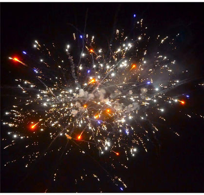 Fábrica Chinesa Gráfico 200G 16 tiros forma de ventoinha bolo de consumo fogos de artifício personalizados Liuyang Foguetes Fornecedor 2025