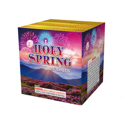 Fábrica de novos fogos de artifício bolo pirotecnia 25 tiros fogos de artifício bolo chinês Djibouti fogos de artifício por atacado 2025