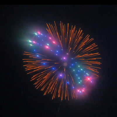 1.3g Display de fogos de artifício Profissional 2025 Mandarim Profissional de pirotecnia 3 4 5 6 8 10 polegadas Display Shell Fireworks