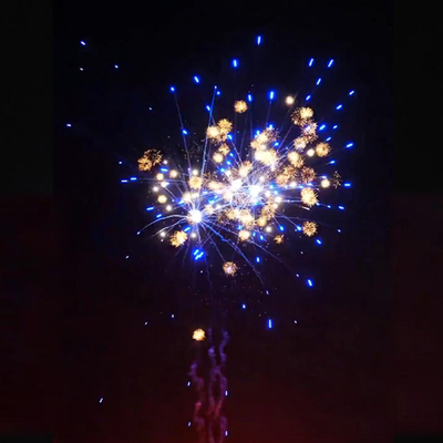 Fábrica chinesa 1.4g Fogos de artifício personalizados Liuyang 1.2'' Inch Cute Crisântemo novo consumidor bolo Fogos de artifício casamento pirotecnia