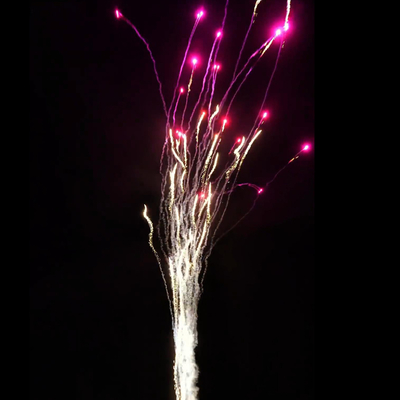 Fábrica Chinesa Fogos de Artifício Quentes Lobo Uivando E Dahlia Rosa Outdoor Bolo Grosso Fogos de Artifício Padrão Bolo Para Celebração