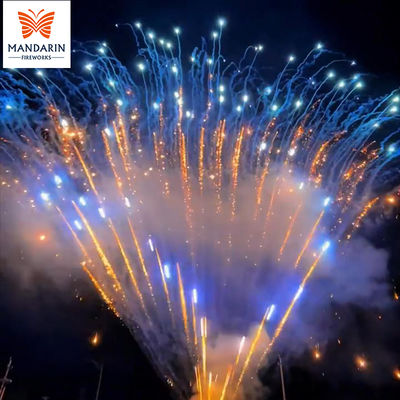 Fogos de artifício por atacado da fábrica chinesa 0,8 polegadas 300 tiros 1,3g Fogos de artifício profissionais para exibição de fogos de artifício pirotécnicos Salute