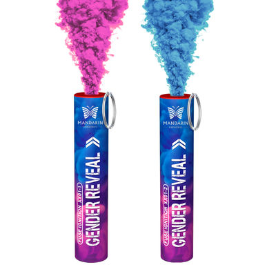 Fábrica Chinesa Casamento Diurno Fogos de Artifício de Fumaça Colorida Portátil Chá de Bebê Revelação de Gênero Festa Bombas de Fumaça para Revelação de Gênero