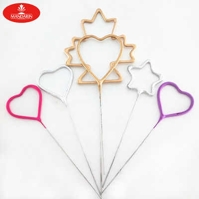 chuveirinhos elétricos de Glory Star Heart Shaped Indoor da manhã do chuveirinho do fogo de artifício de 225mm