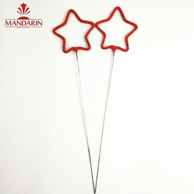 Chinese Firework Sparkler Indoor Star Shaped Wedding Electric Sparklers