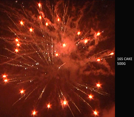 Tiros novos 200g do mandarino 2021 os 16 endurecem fogos de artifício para o partido da celebração
