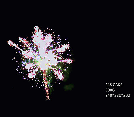 Bolo dos tiros 500G dos fogos de artifício de Liuyang 24 com a fábrica fornecida de alta qualidade da pirotecnia