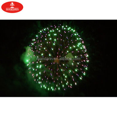 A bola aérea Shell do almofariz da saudação exposição de 3 polegadas descasca os fogos de artifício personalizados