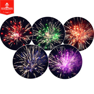 Fogos de artifício grandes do bolo dos tiros do mandarino 100/exposição exterior dos fogos de artifício