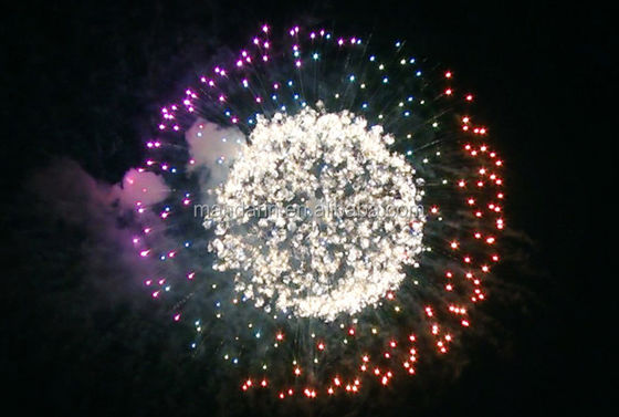 Os fogos de artifício profissionais do casamento indicam a artilharia Shell Fireworks
