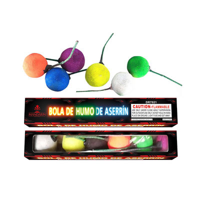 Fogos de artifício da bomba de fumo do casamento/partido, bolas de fumo da cor da pirotecnia das crianças
