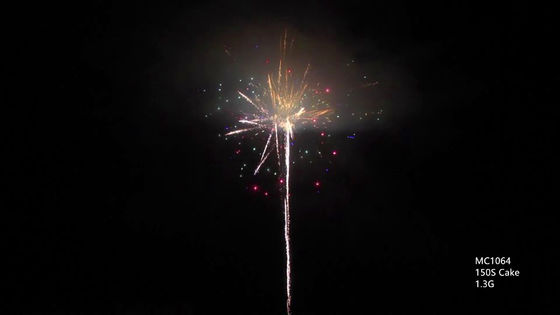 O mandarino 1.3g 150 300 500 600 1000 fogos de artifício grandes do bolo dos tiros