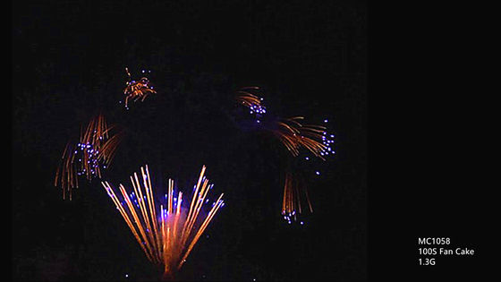 CE 100 150 300 500 600 1000 fogos de artifício profissionais do bolo dos tiros customizáveis