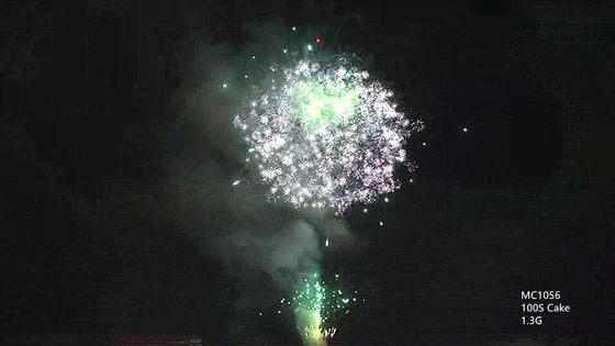 Fogos de artifício profissionais customizáveis do bolo dos tiros de AFSL 100 para a celebração do festival