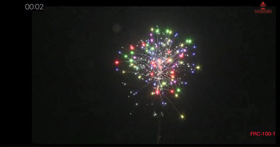 Tiros exteriores de Liuyang os 100 saudam o CE dos fogos de artifício do bolo aprovado