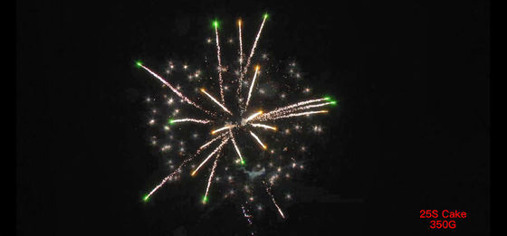 25 fogos de artifício pirotécnicos do bolo dos tiros personalizaram 180x180x225cm