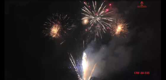 Liuyang 235 fogos de artifício Pyro do bolo da saudação do consumidor dos tiros